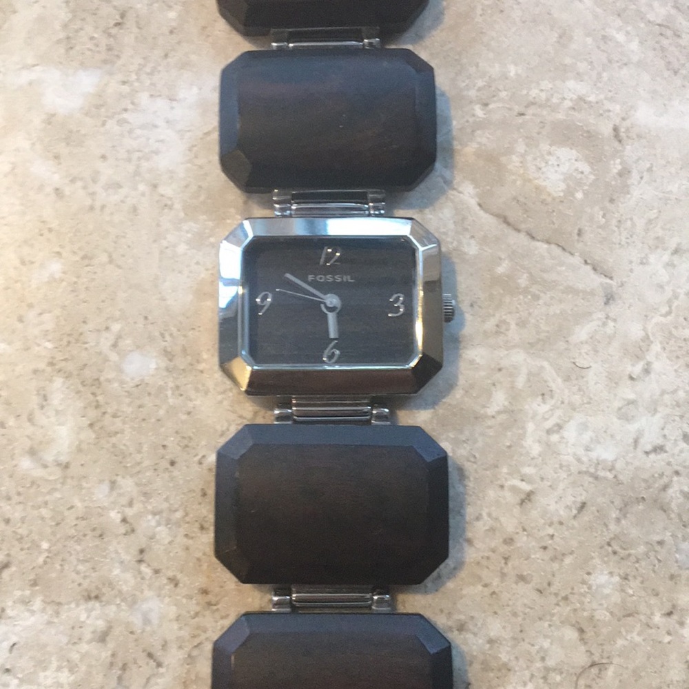 Fossil Wood Watch - No Knicks or scratches
